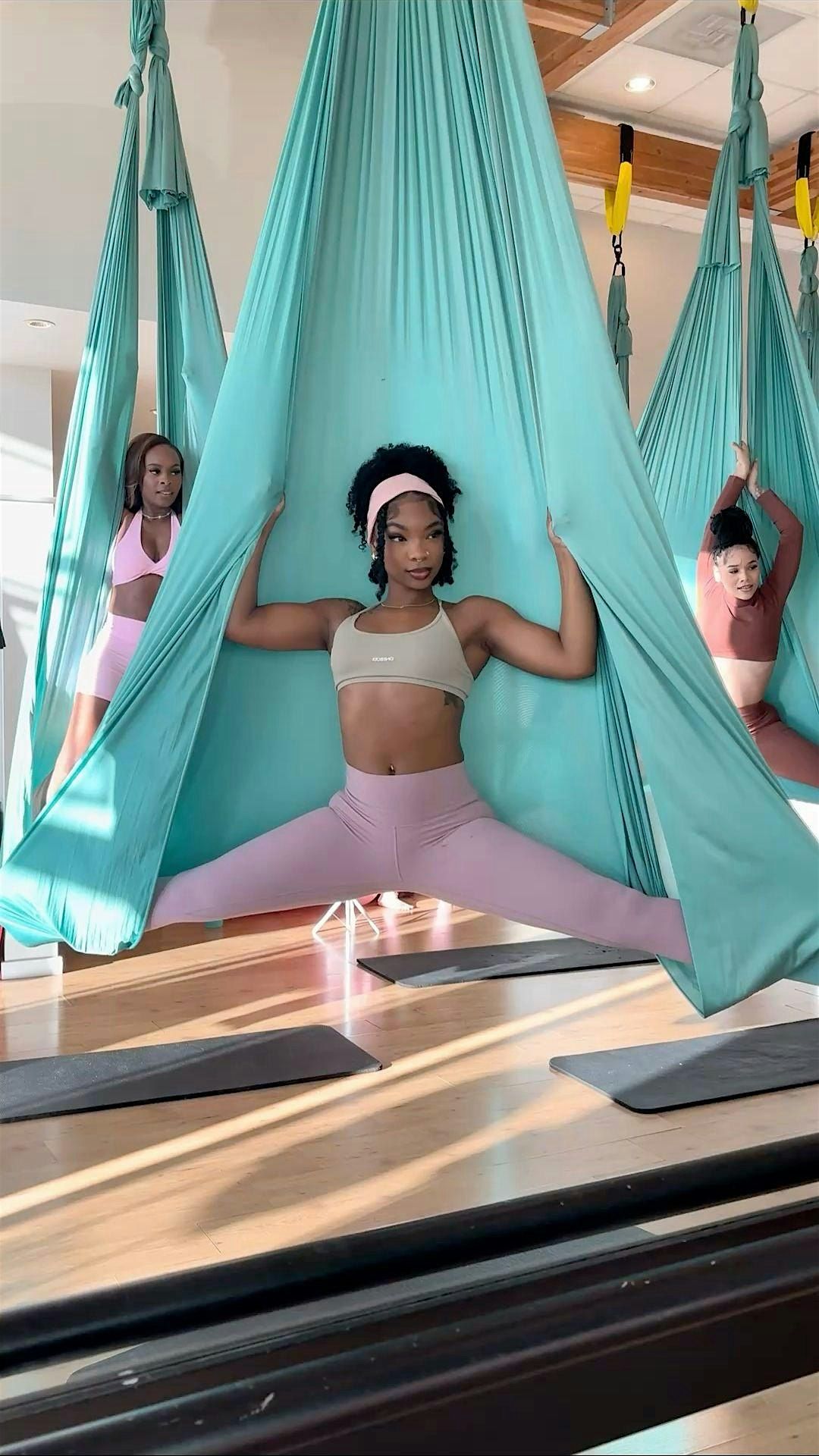 Hang Time: Aerial & Yoga