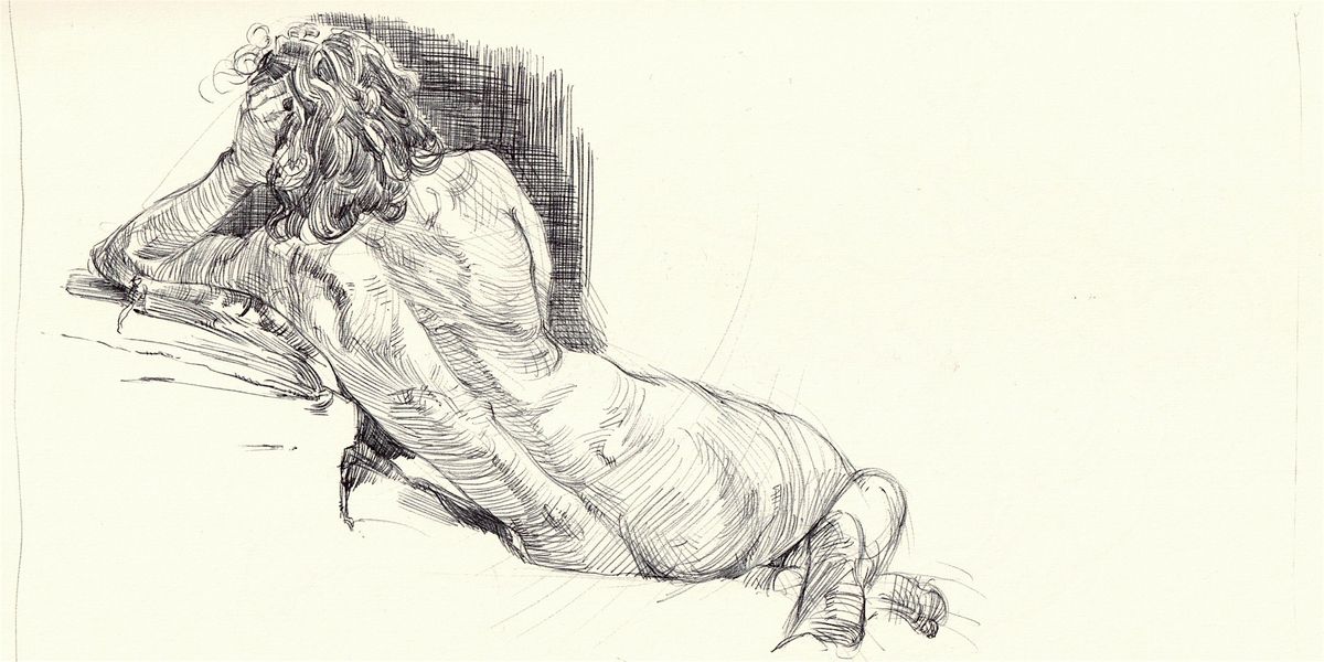 Tutored Life Drawing - Hatching and Surface