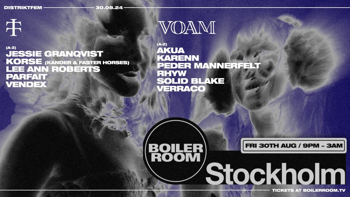 Boiler Room: Stockholm