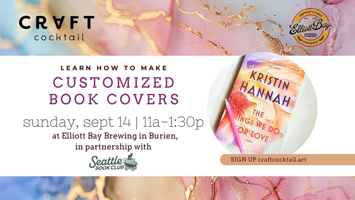 Craft Cocktail - Custom Book Covers