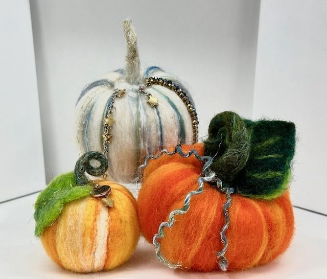 Fall Pumpkin Felting Workshop