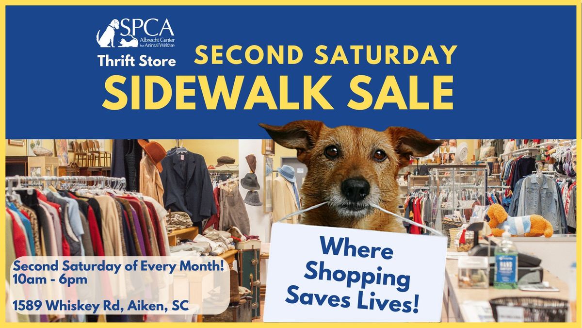 Second Saturday Sidewalk Sale