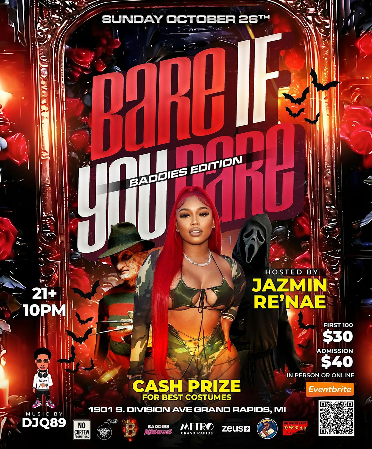 Bare If You Dare: Baddies Edition - Hosted By Jazmin Re'Nae