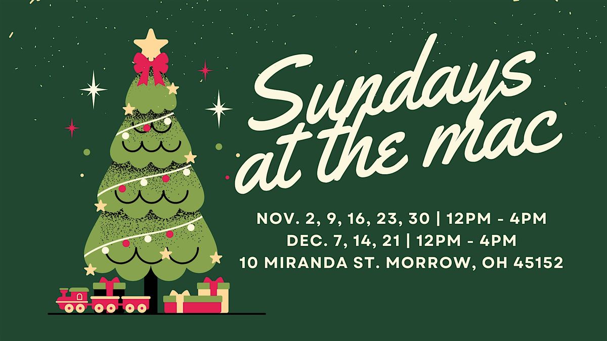 Sunday's at The MAC | Holiday Pop-Up Shopping