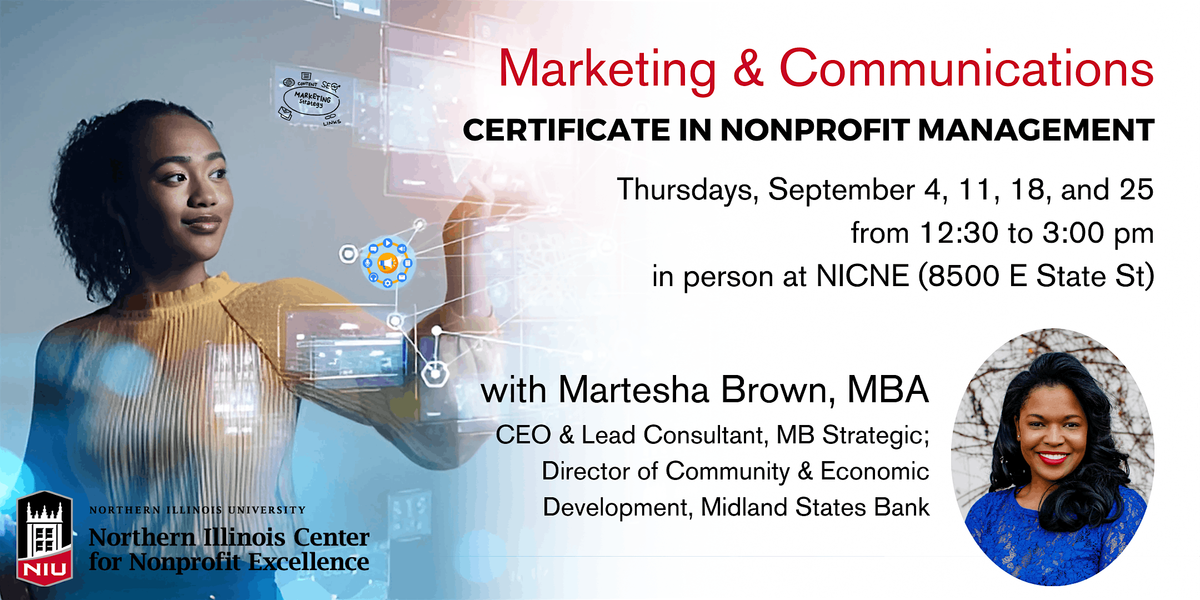 Marketing and Communications: Certificate in Nonprofit Management Series