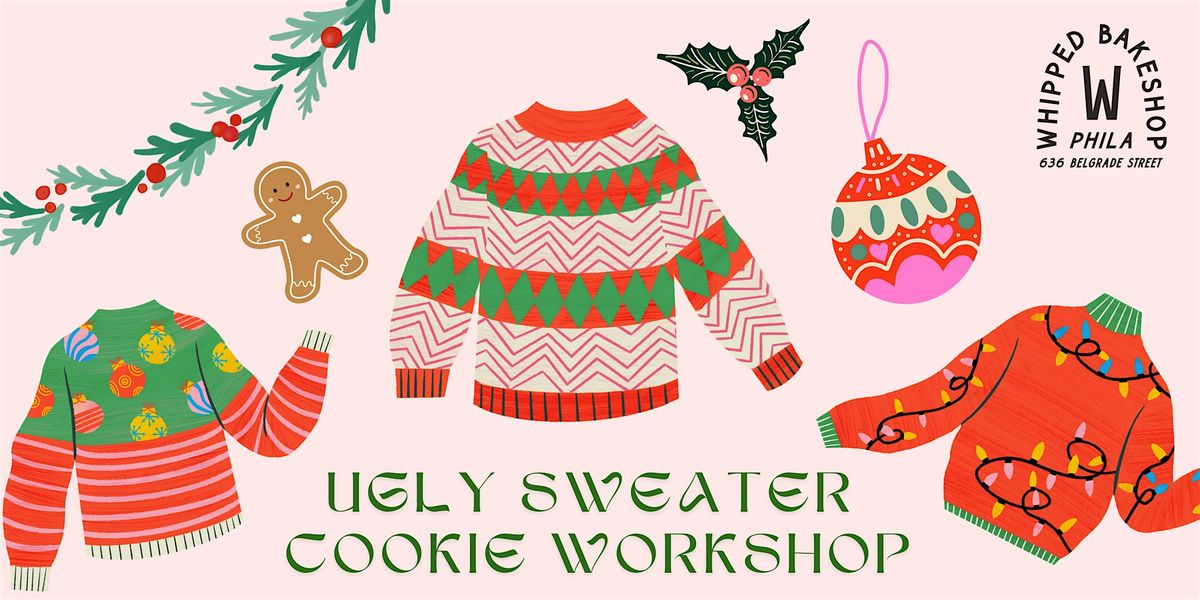 Ugly Sweater Cookie Decorating Workshop (BYOB)