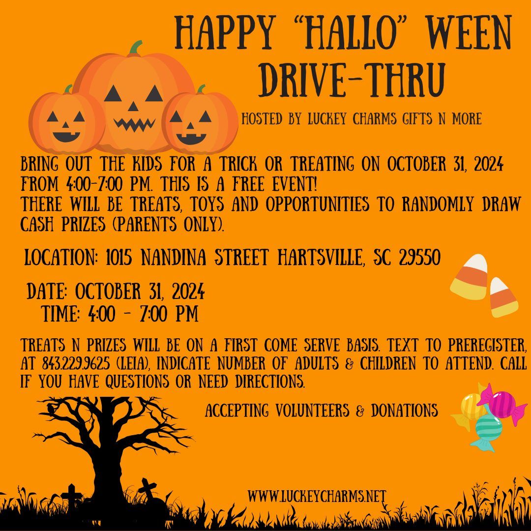 1st Annual Happy "Hallo" Ween Drive-Thru