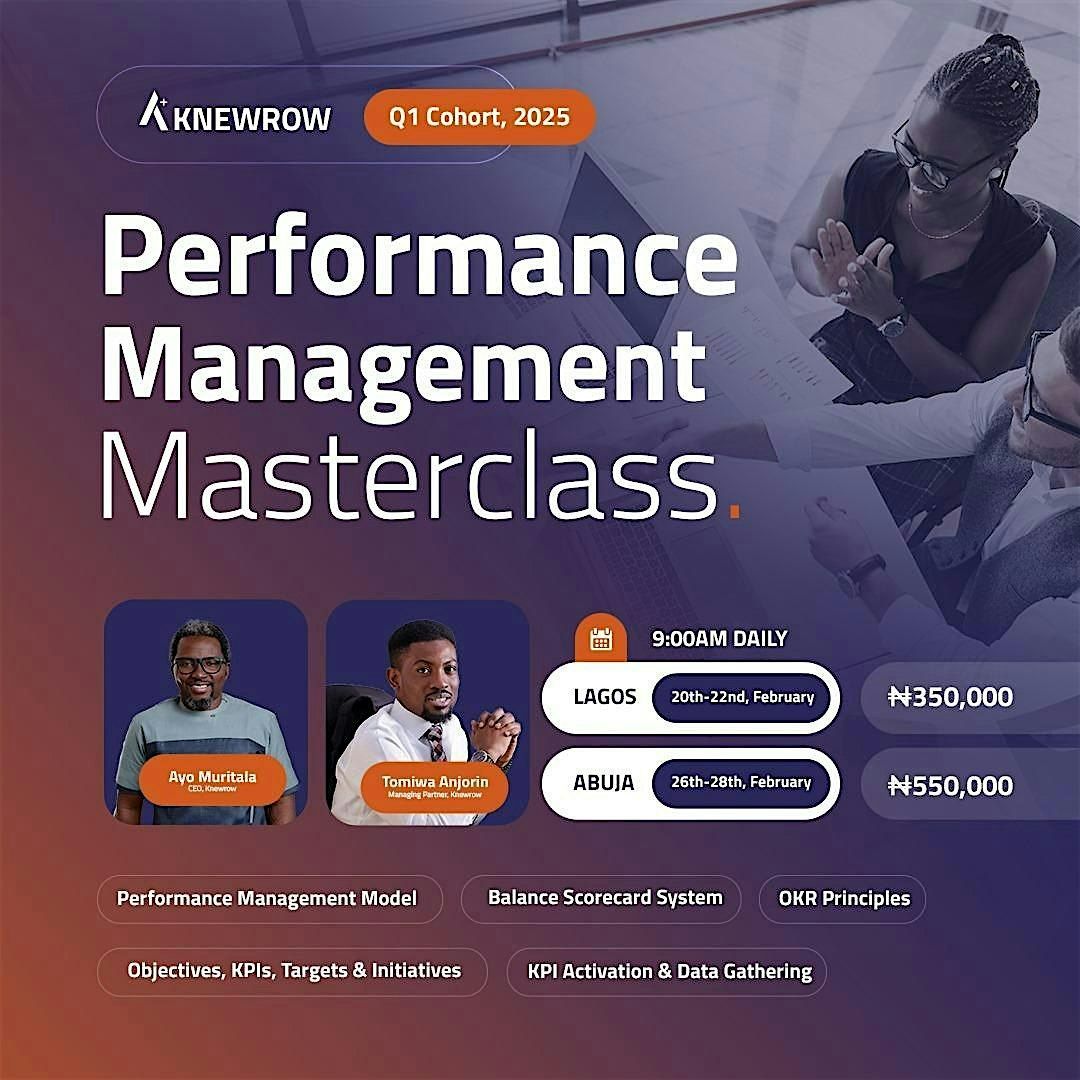 KNEWROW PERFORMANCE MANAGEMENT TRAINING