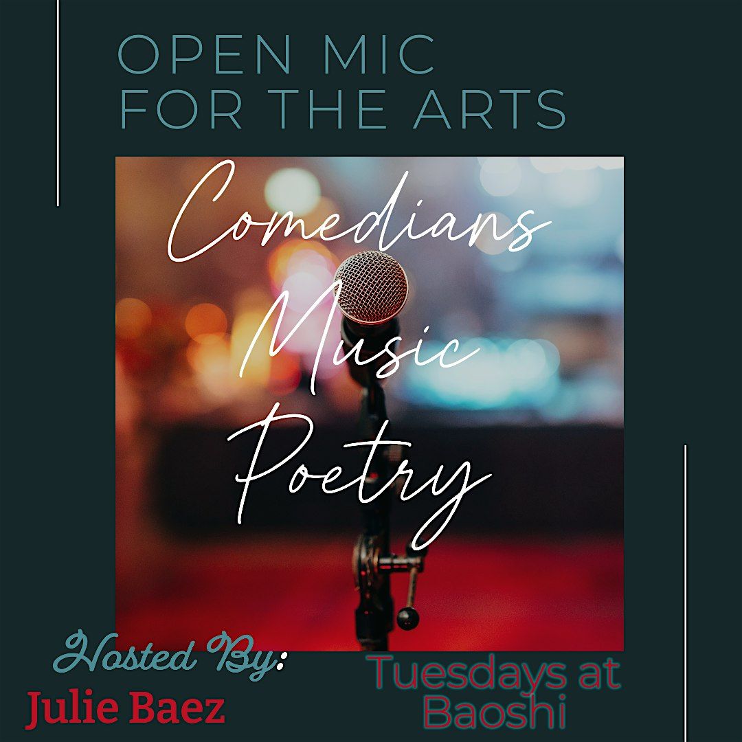 Open Mic Tuesdays at Baoshi Food Hall + Bar