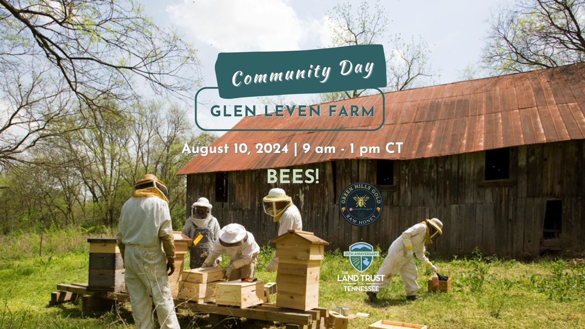 August Community Day at The Land Trust's Glen Leven Farm