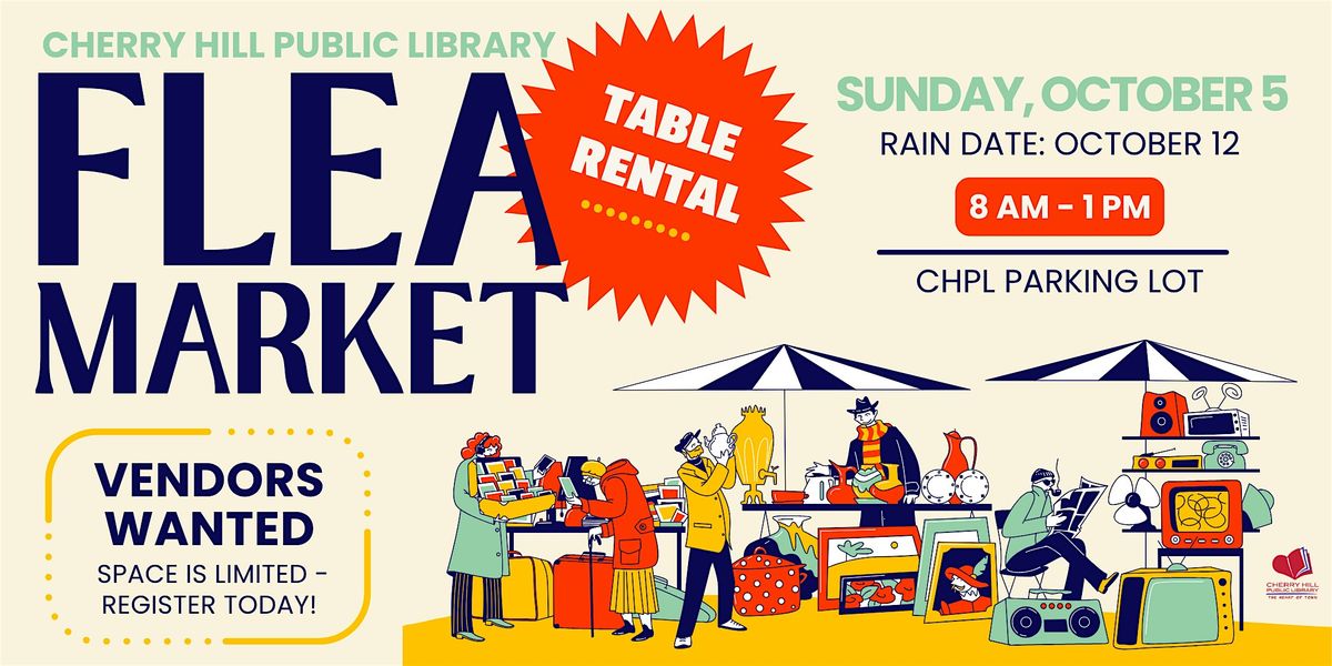 Flea Market Fall 2025 - Table Rental