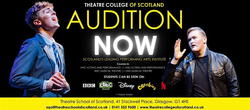 TCOS\/\/ NOVEMBER AUDITIONS