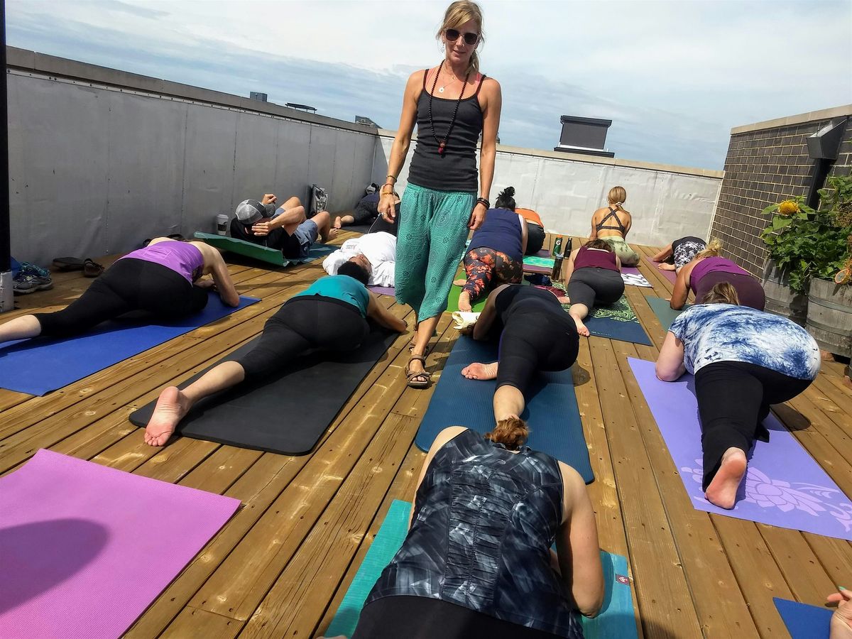 Savour Summer Rooftop Yoga & Noshes