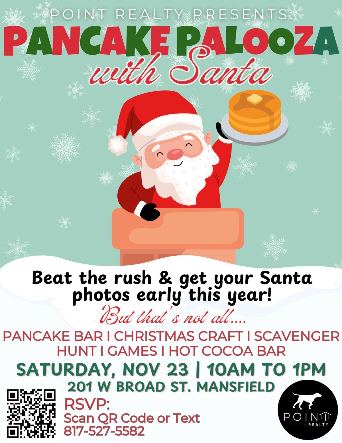 Pancake Palooza with Santa