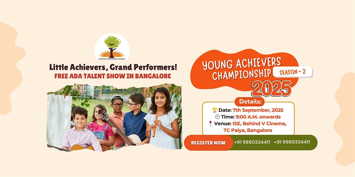 ADA FREE TALENT SHOW IN BANGALORE 2025