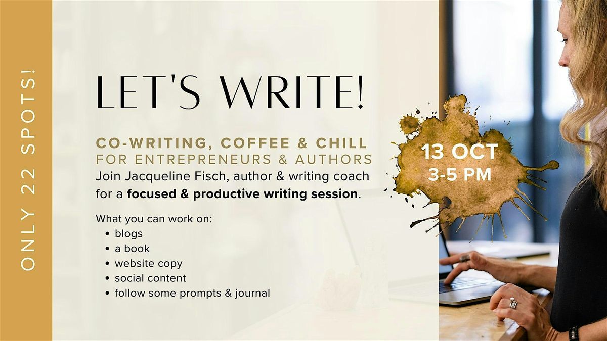 Copy of Co-Writing, Coffee, & Chill