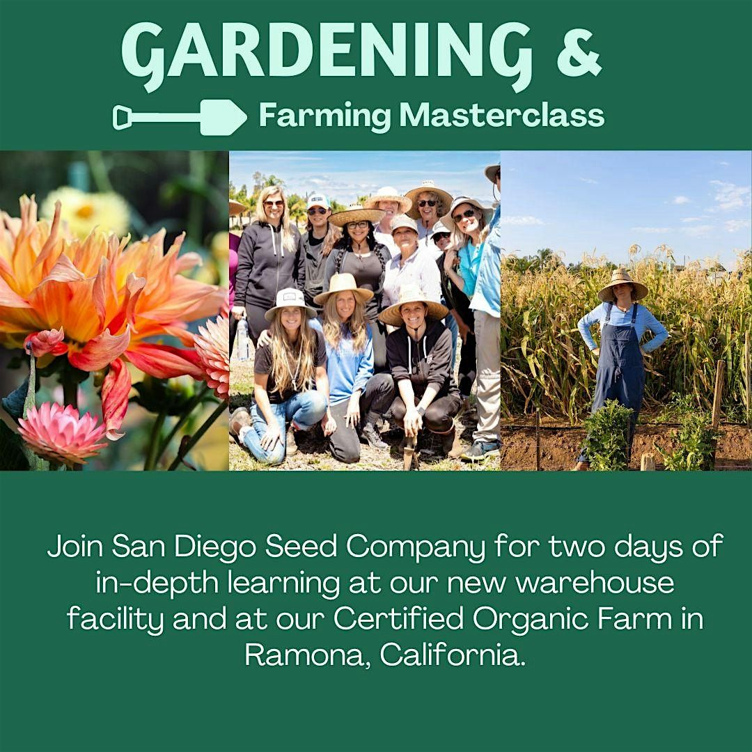 Gardening and Farming Master Class