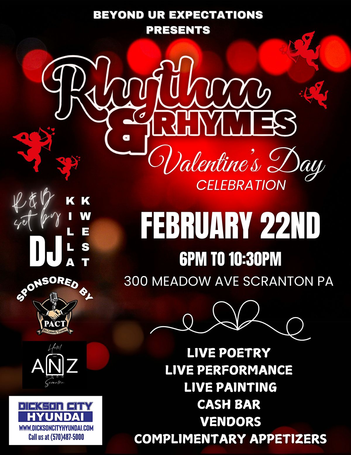 Rhythm & Rhymes Valentines Day Celebration