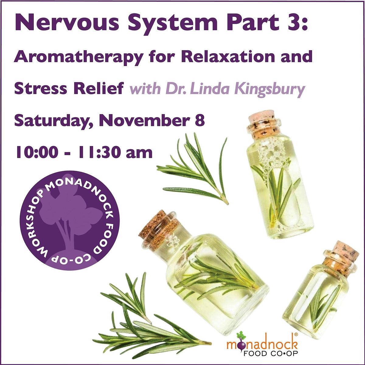 Nervous System Part 3: Aromatherapy for Relaxation and Stress Relief