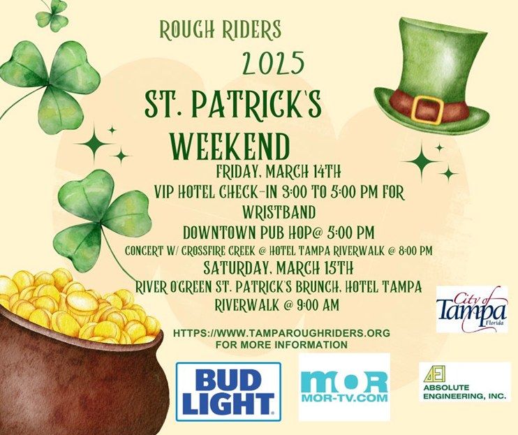 St. Patrick's VIP Weekend Wristbands 