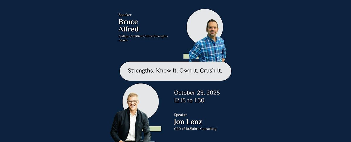 Strengths: Know It. Own It. Crush It.