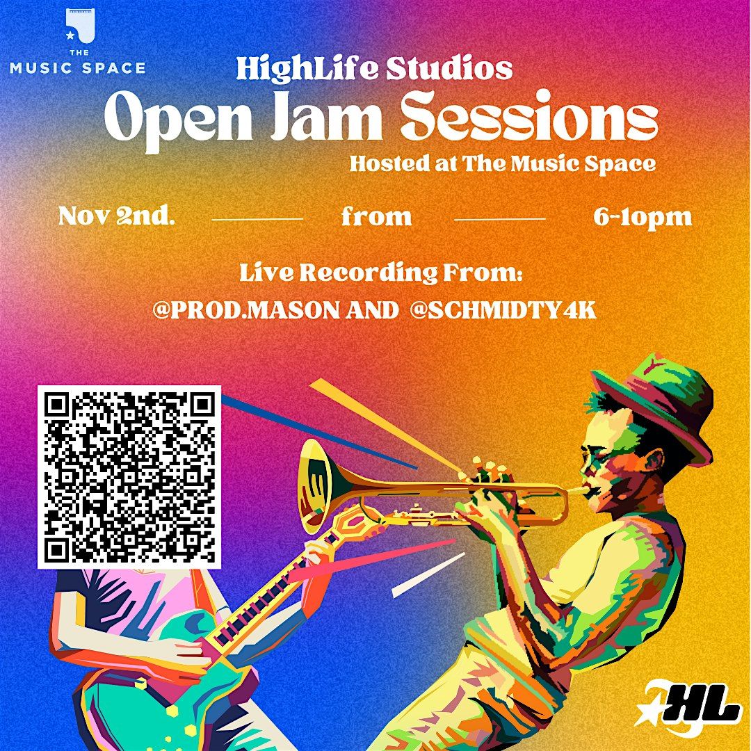 Open Jam Sessions - Free for All Bands, Instrumentalists, Singers, Artists