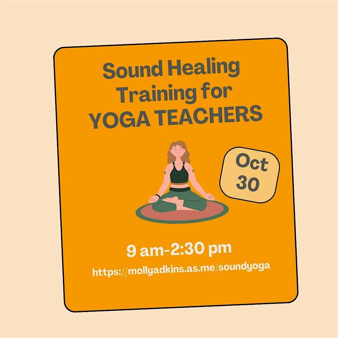 Sound Healing Training for Yoga Teachers
