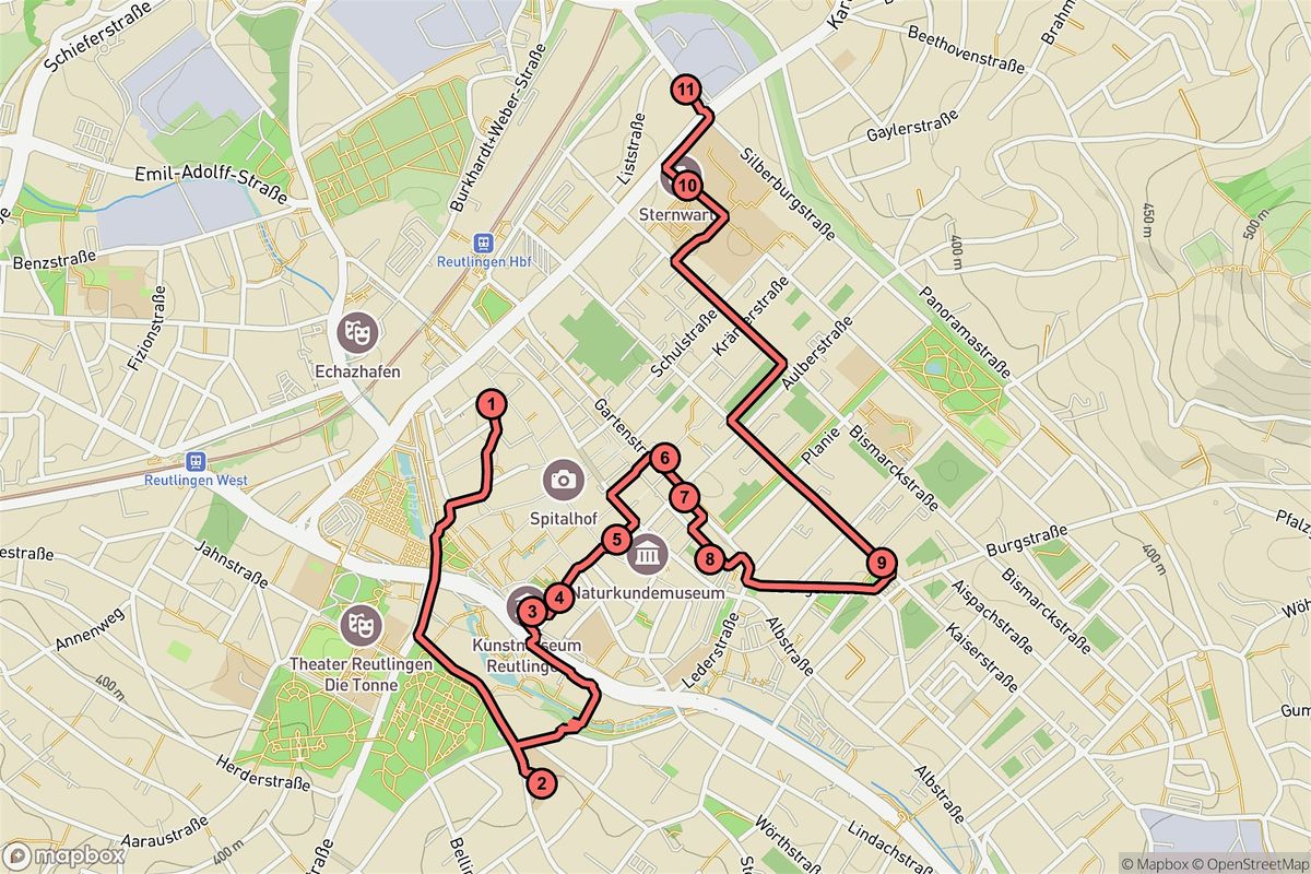 Reutlingen Audio Tour: Pathways of Time and Innovation