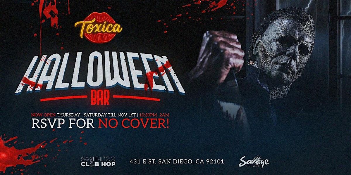 Halloween Bar Saturday Oct. 11th