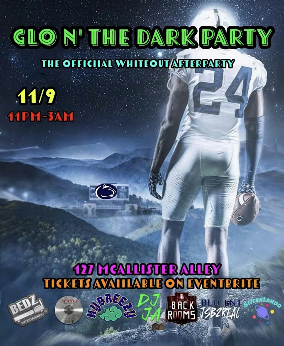 GLO N\u2019 THE DARK PARTY