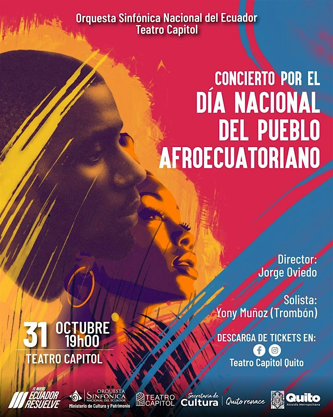 Concierto por el D\u00cdA NACIONAL DEL PUEBLO AFROECUATORIANO