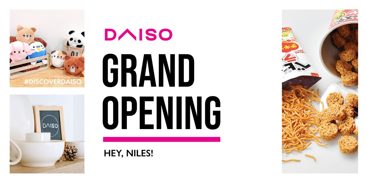 Daiso Grand Opening - 3\/22 & 3\/23