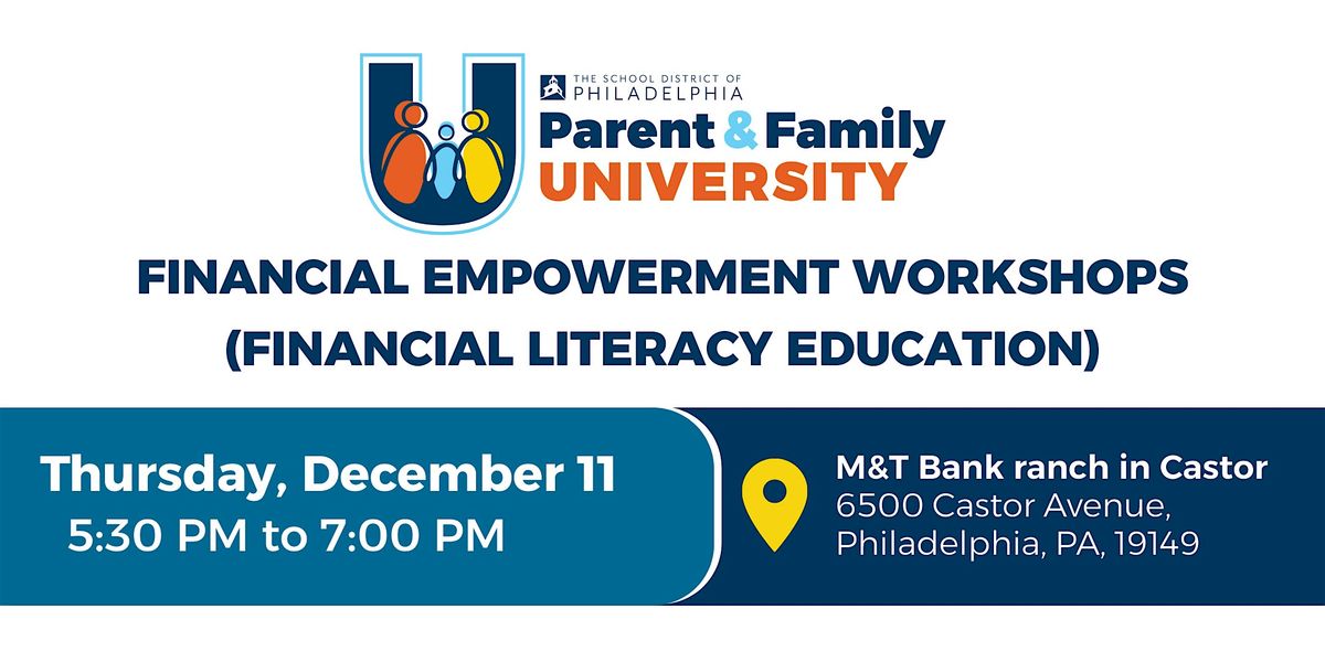Financial Empowerment Workshops (Financial Literacy Education)