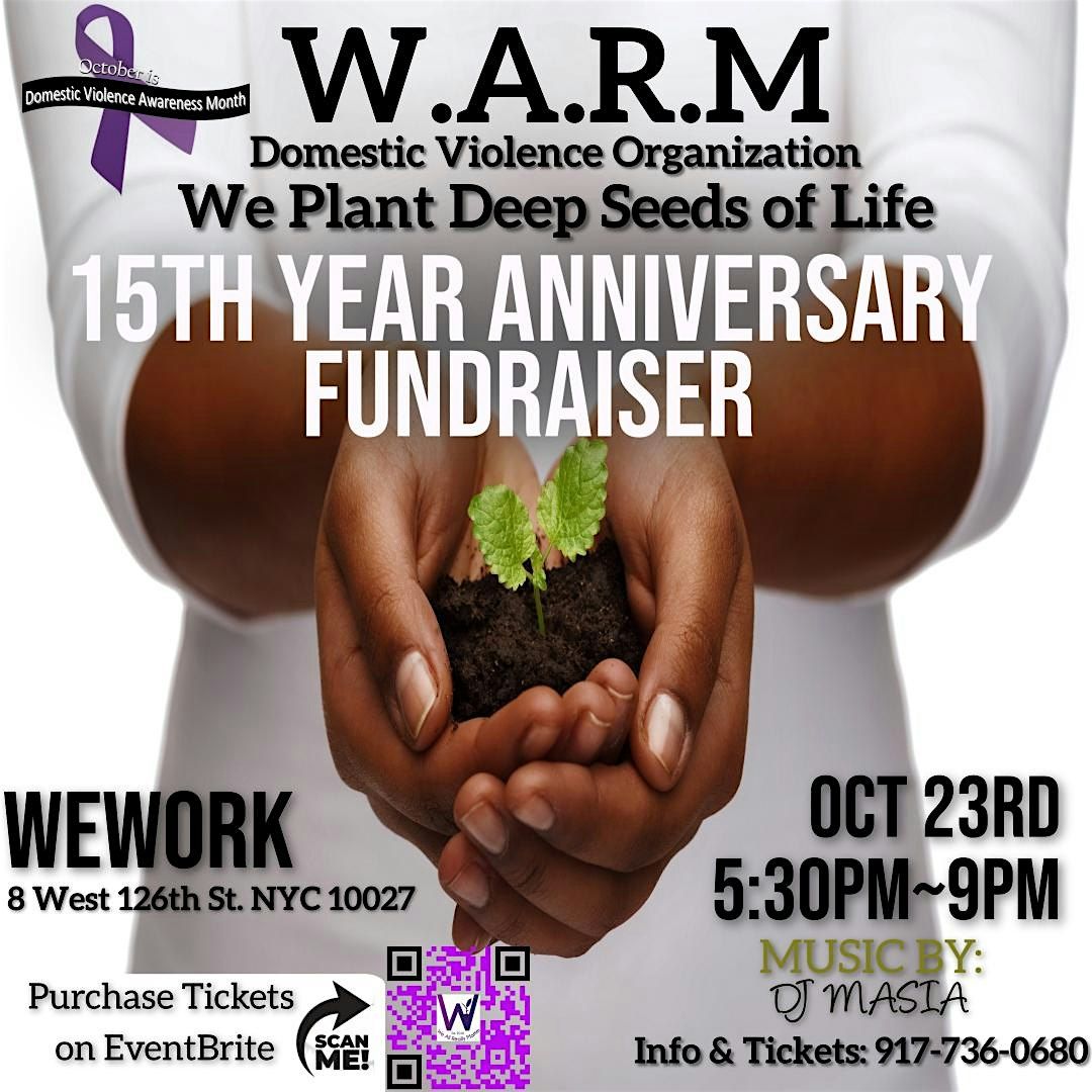 15TH ANNIVERSARY FUNDRAISER