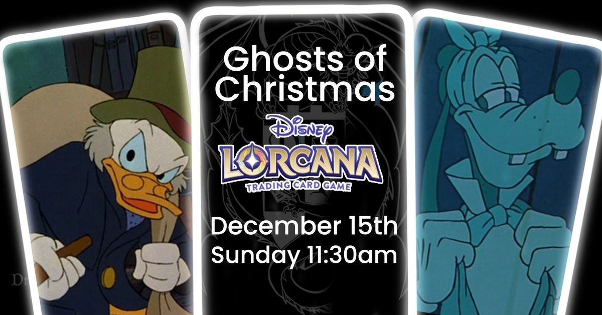 DLS - Lorcana Ghosts of Christmas - *Azurite Seas Trove Prize*