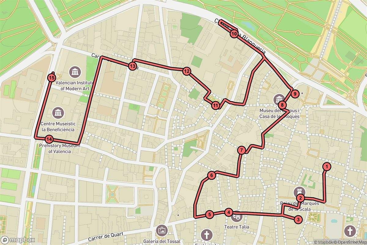 Valencia Audio Tour: Hidden Palaces & Legends of Ciutat Vella