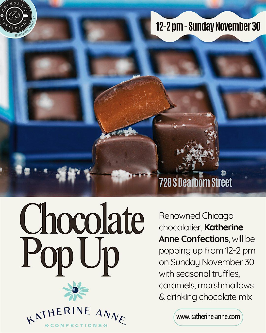 Katherine Anne Confections Pop Up at Necessary & Sufficient Coffee