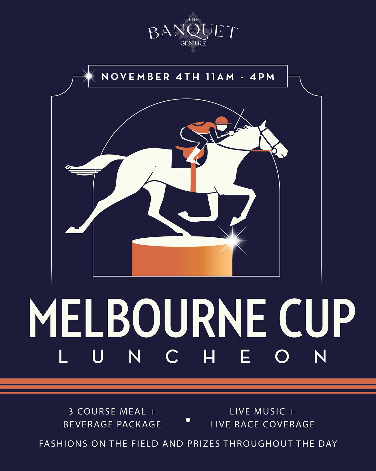 Melbourne Cup Luncheon at The Banquet Centre