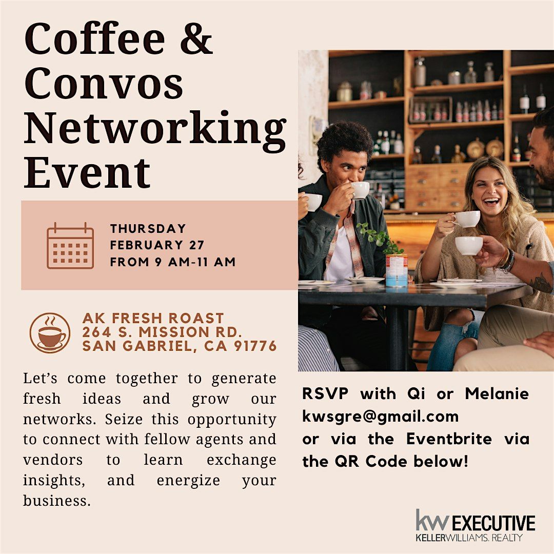 Coffee & Convos Networking Event