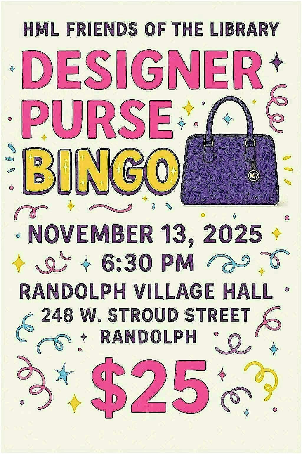 Purse Bingo