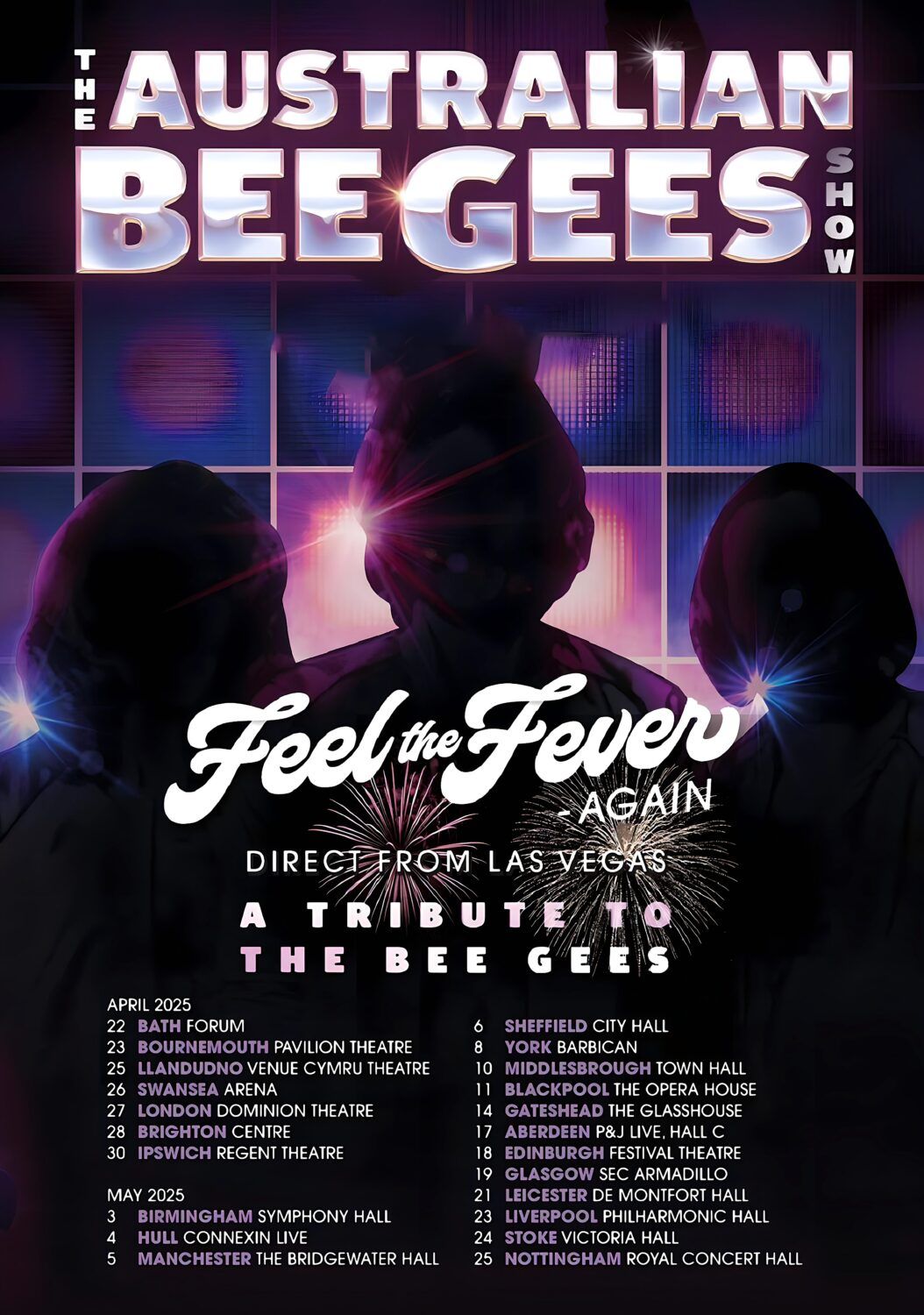 The Australian Bee Gees at Pavilion Theatre - Bournemouth