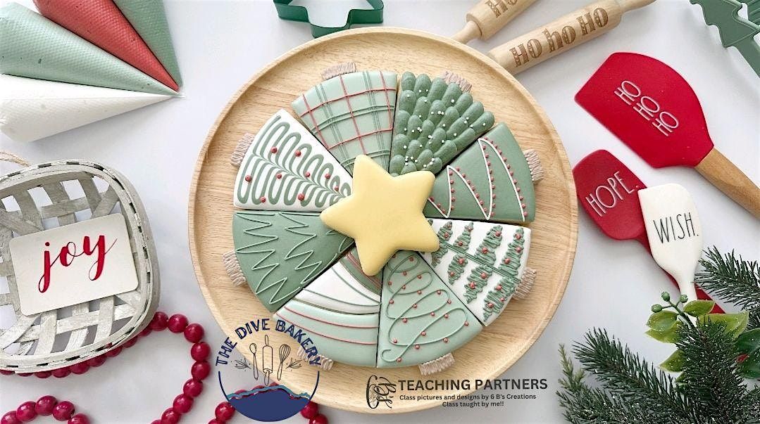 Christmas Tree Platter Cookie Decorating Class