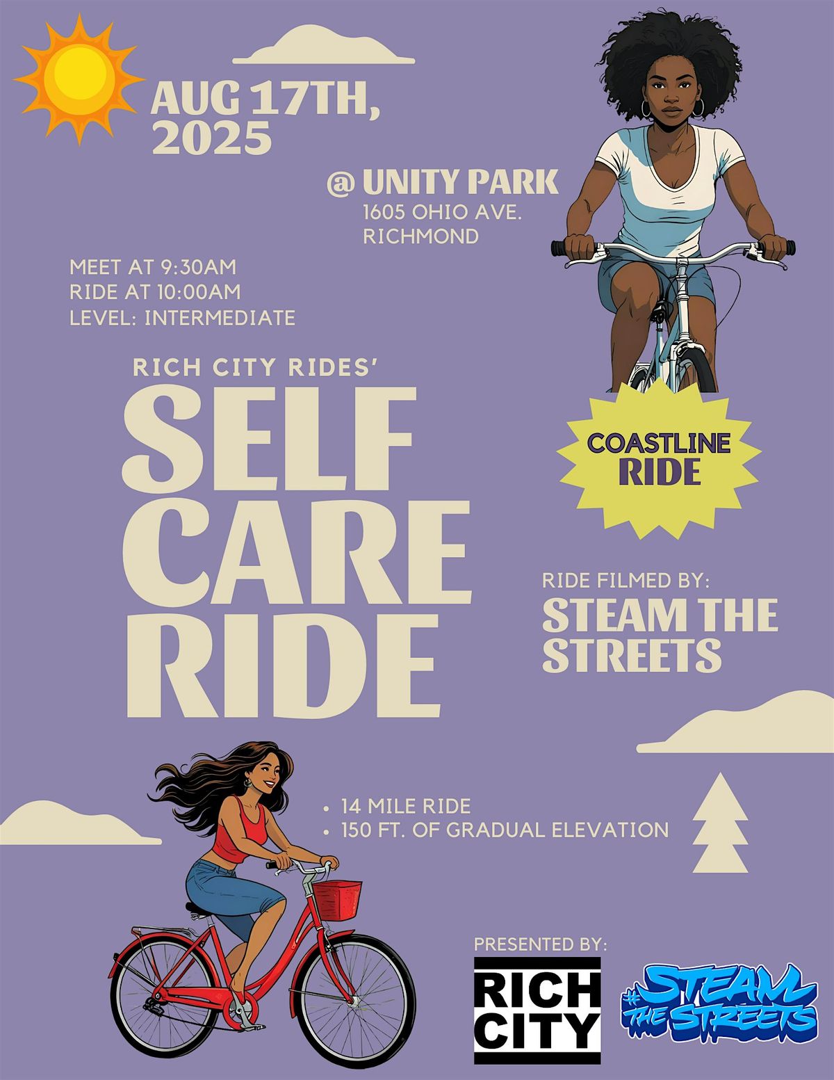 SELF CARE RIDE - RICHMOND COASTLINE