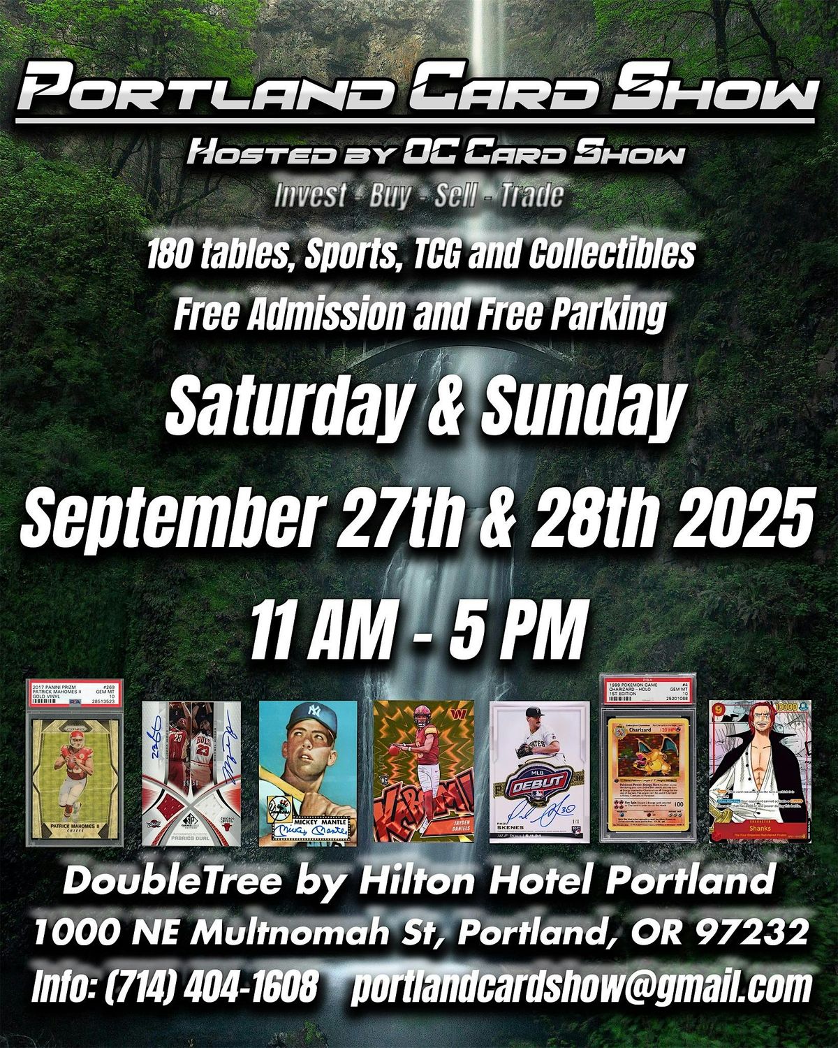 Portland Card Show 09-27 and 09-28-2025