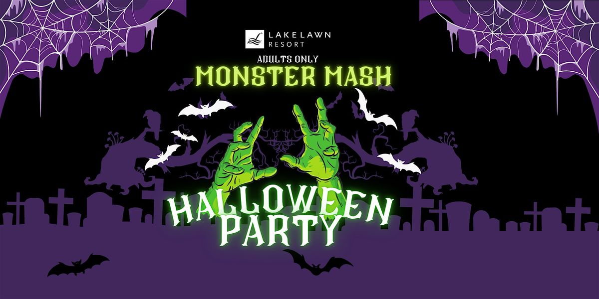 Monster Mash Adult Halloween Party