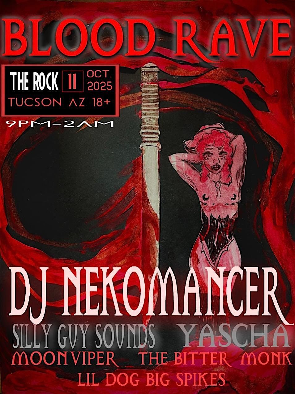 BLOOD RAVE TUCSON