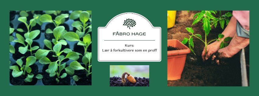 Kurs: L\u00e6r \u00e5 forkultivere som en proff