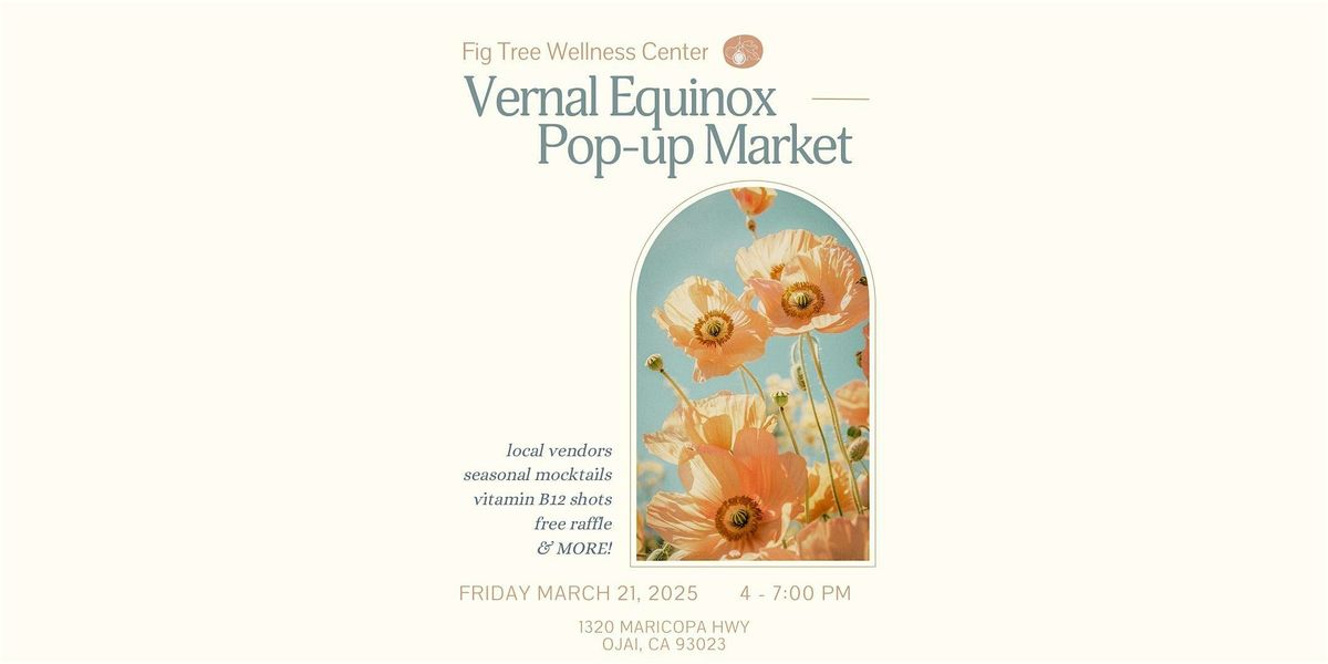 Vernal Equinox Pop-Up Market