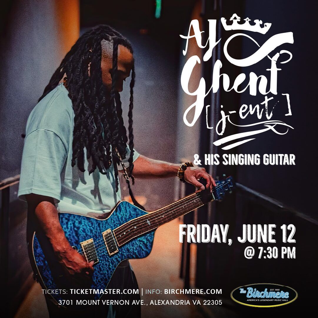 AJ Ghent and His Singing Guitar at City Winery - Philadelphia