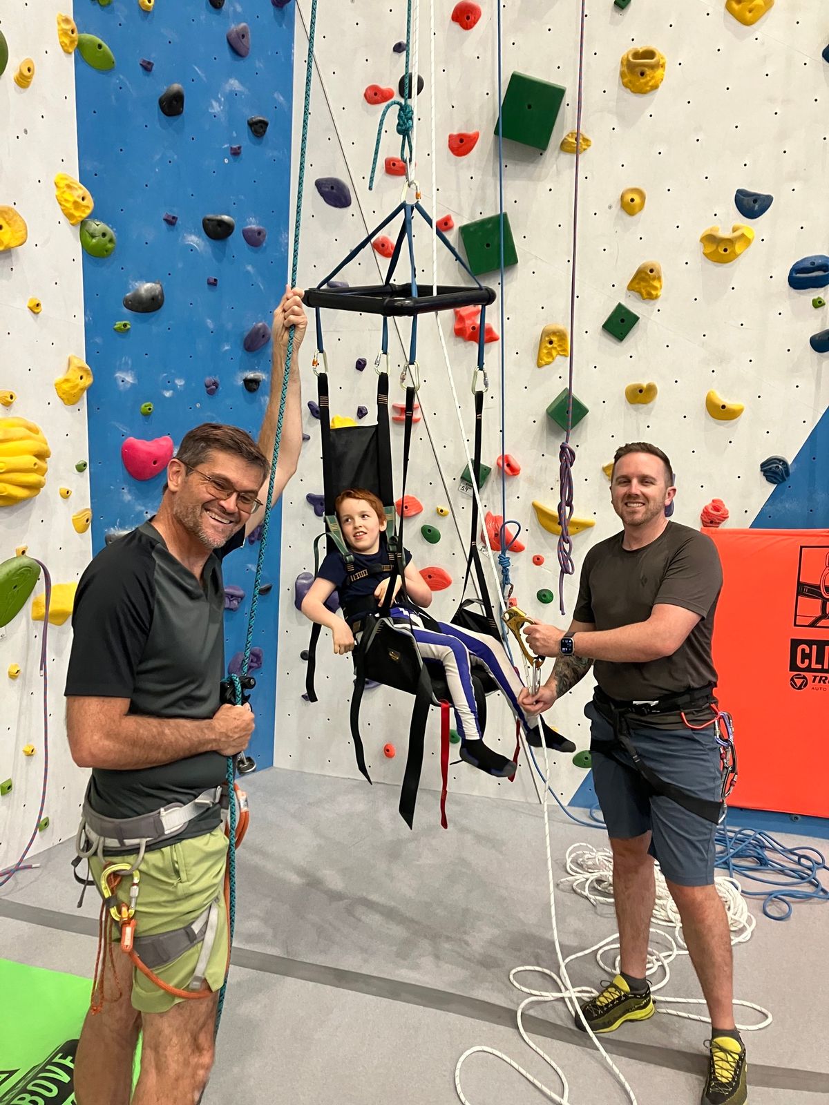 Adaptive Climbing Night at GVC